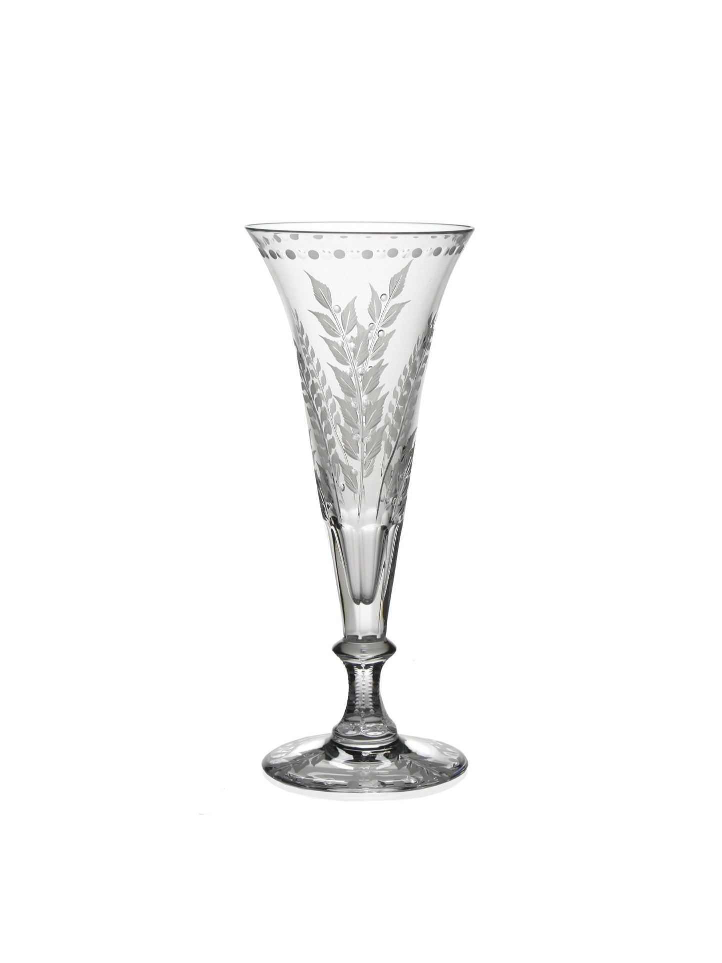 William Yeoward Crystal Fern Champagne Flute Weston Table