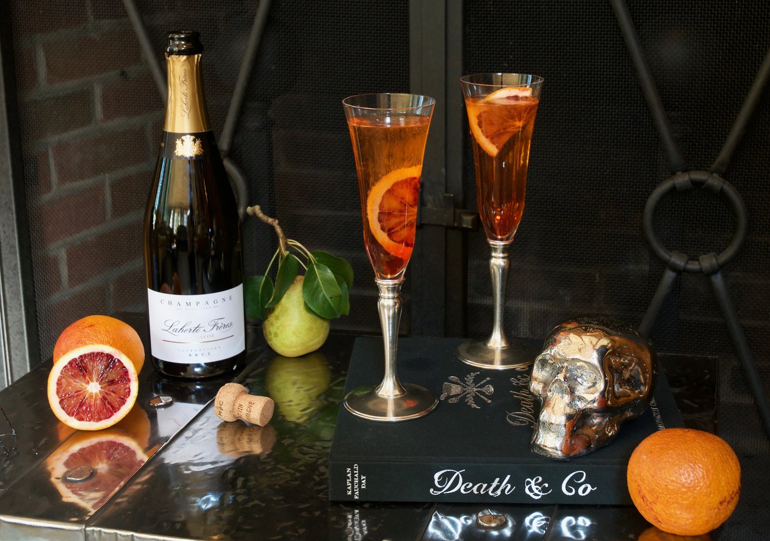 Dragon Rider Champagne Cocktail | Weston Table