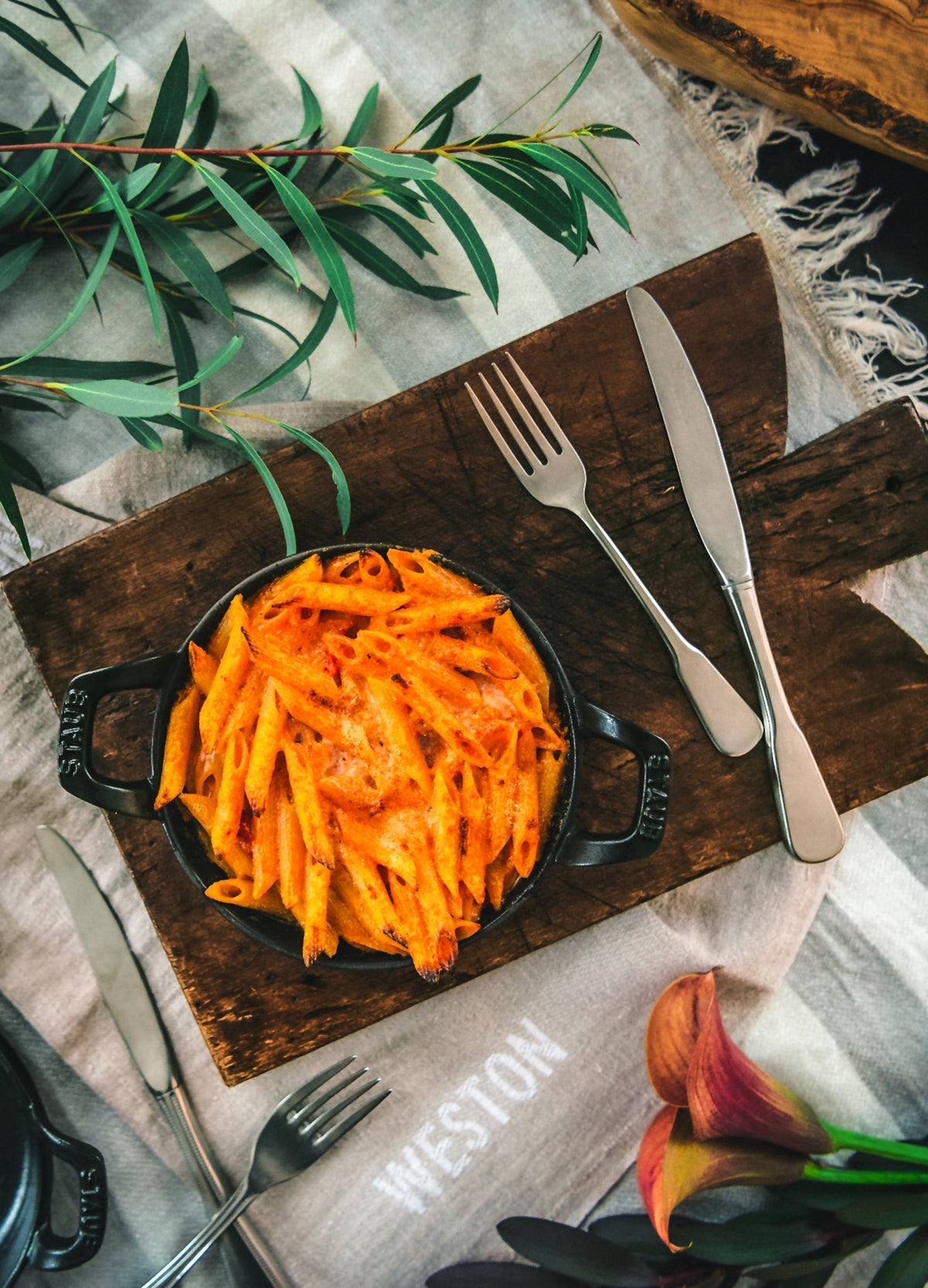 Al Forno's Pasta in the Pink | Weston Table
