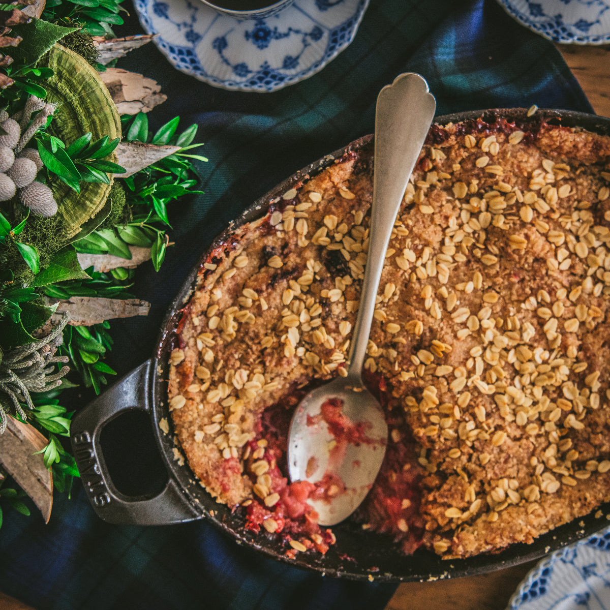 Apple Cranberry Crisp | Weston Table