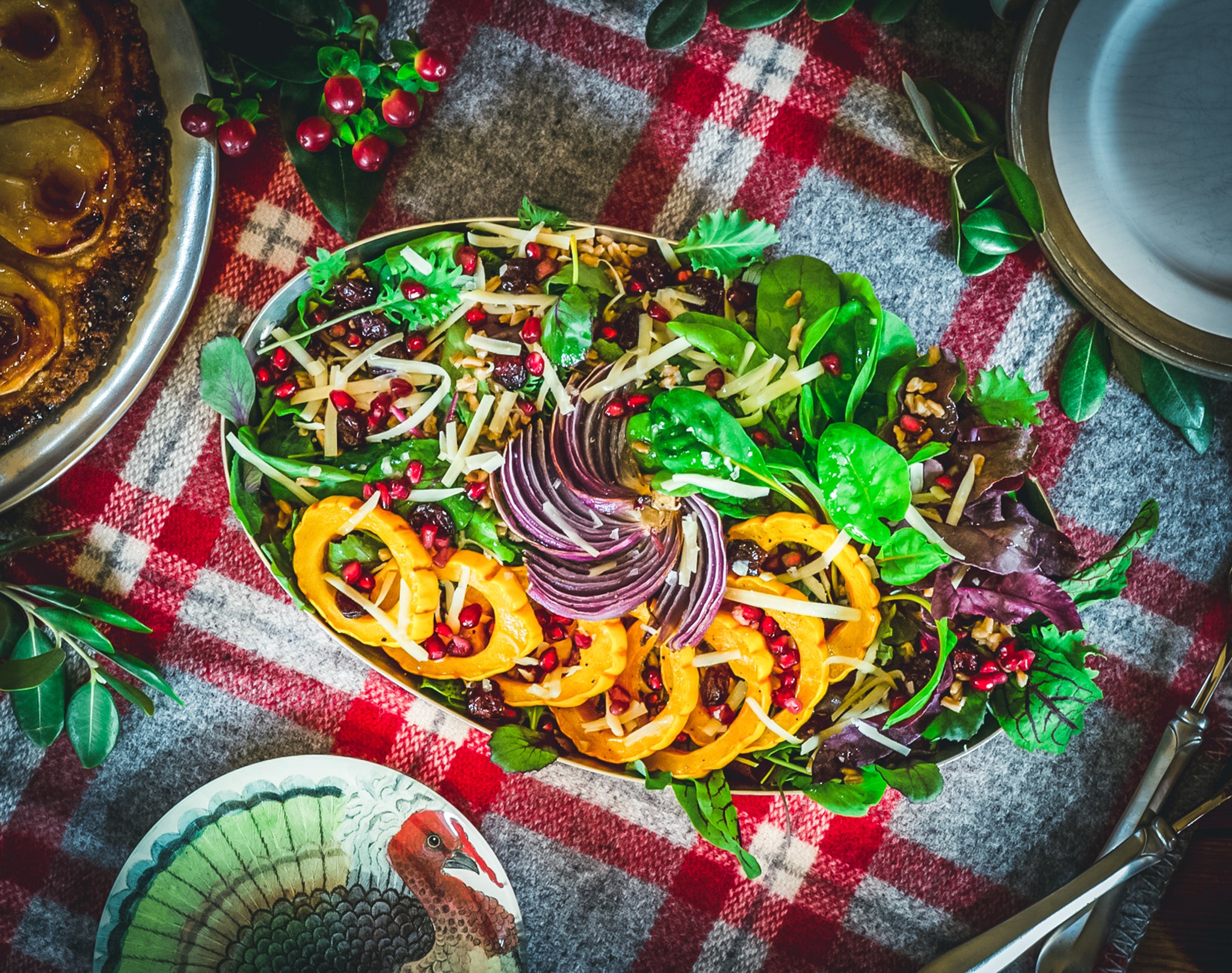 Delicata Squash with Toasted Farro Salad | Weston Table