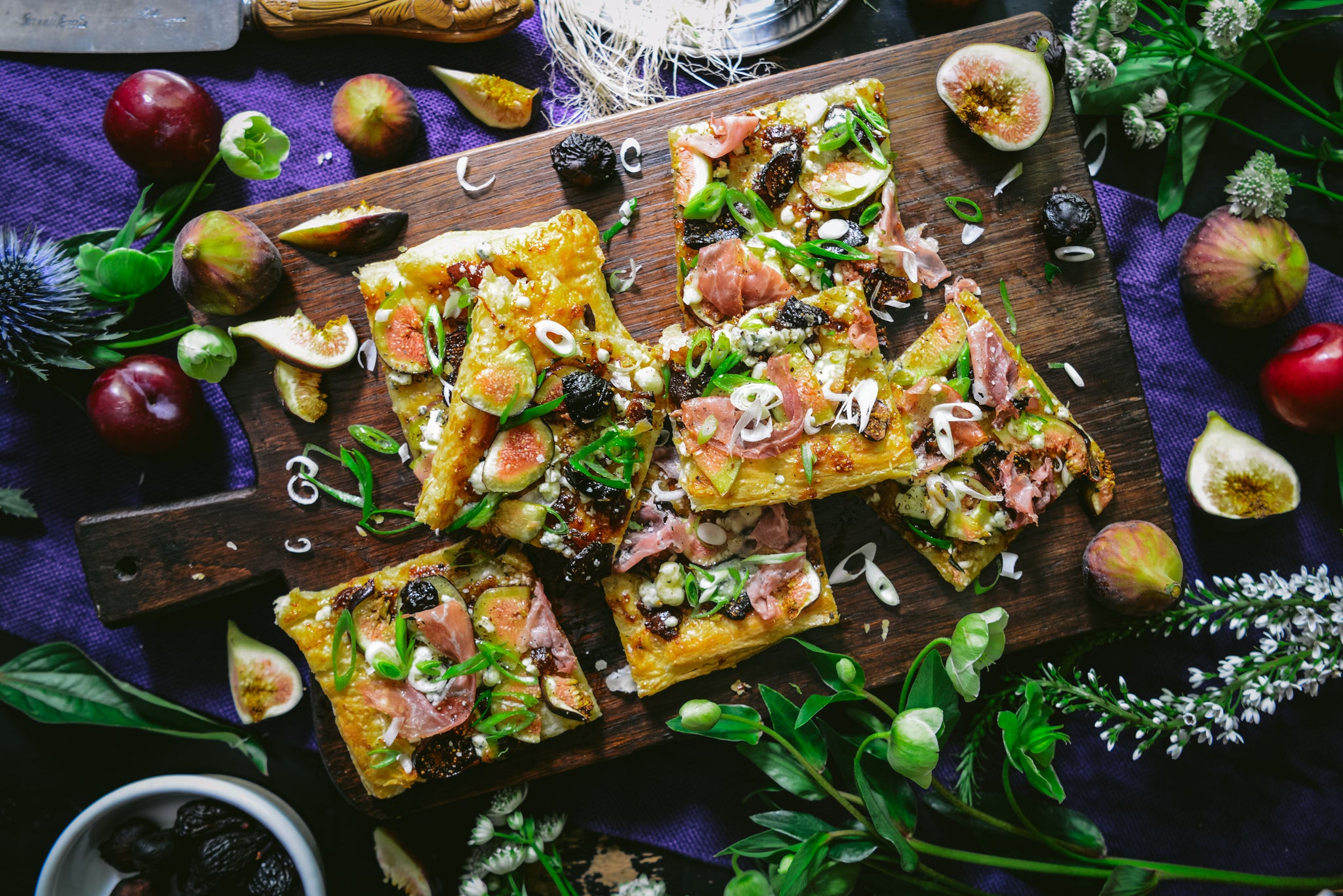 Fig, Blue, and Prosciutto Tart | Weston Table