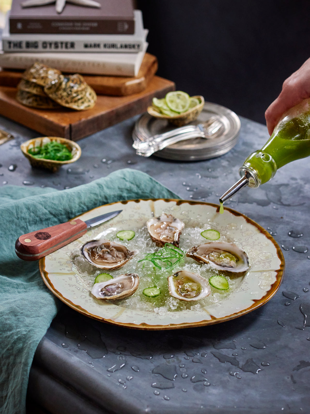 Gin Tonic Oysters Weston Table