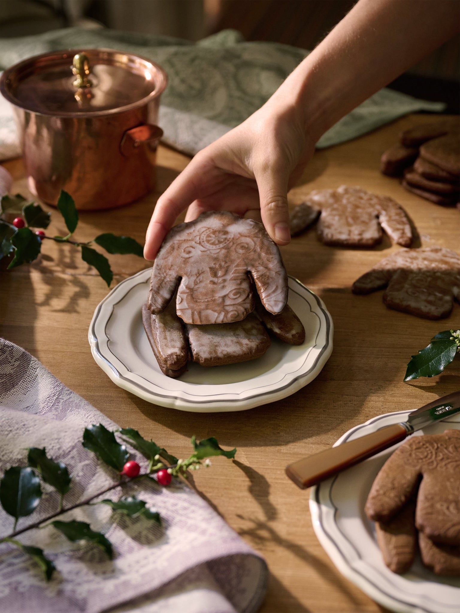 Gingerbread Sweater Cookies | Weston Table