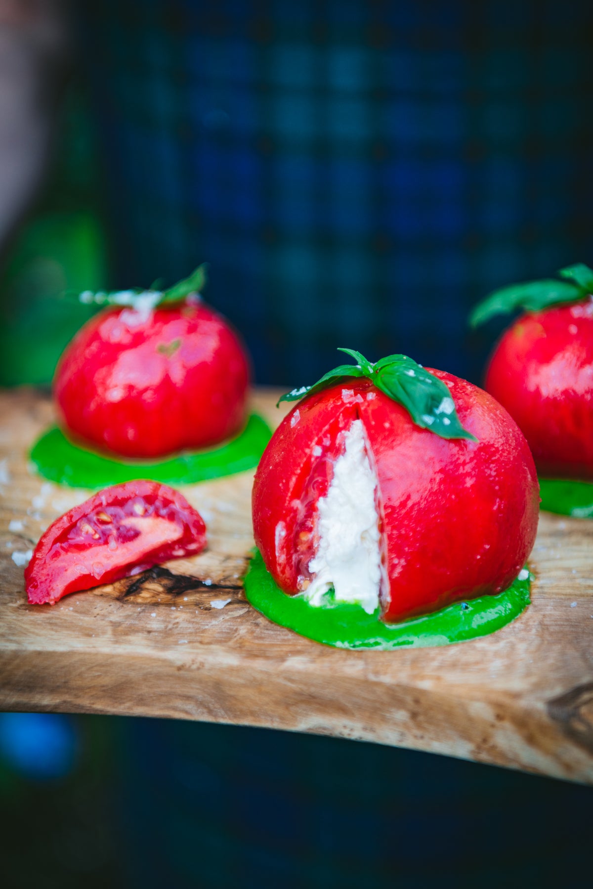 Heirloom Tomatoes and Stracciatella | Weston Table