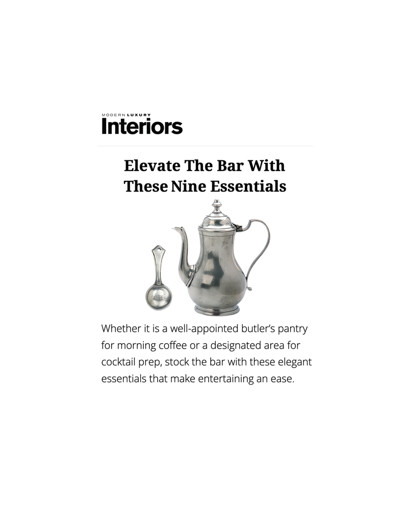 Modern Luxury Interiors New York: Elevate The Butler's Pantry With These Nine Essentials