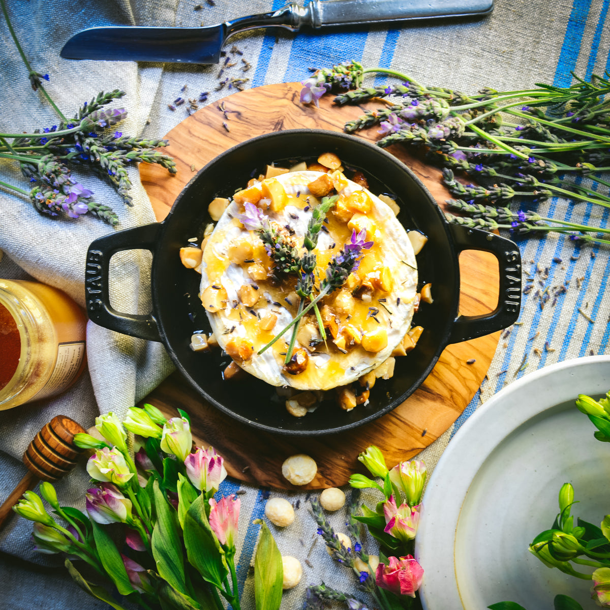 Lavender Brie with Macadamia Nuts | Weston Table