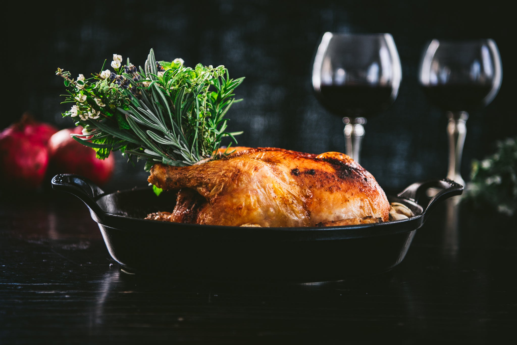 Lavender Honey and Thyme Roasted Chicken | Weston Table