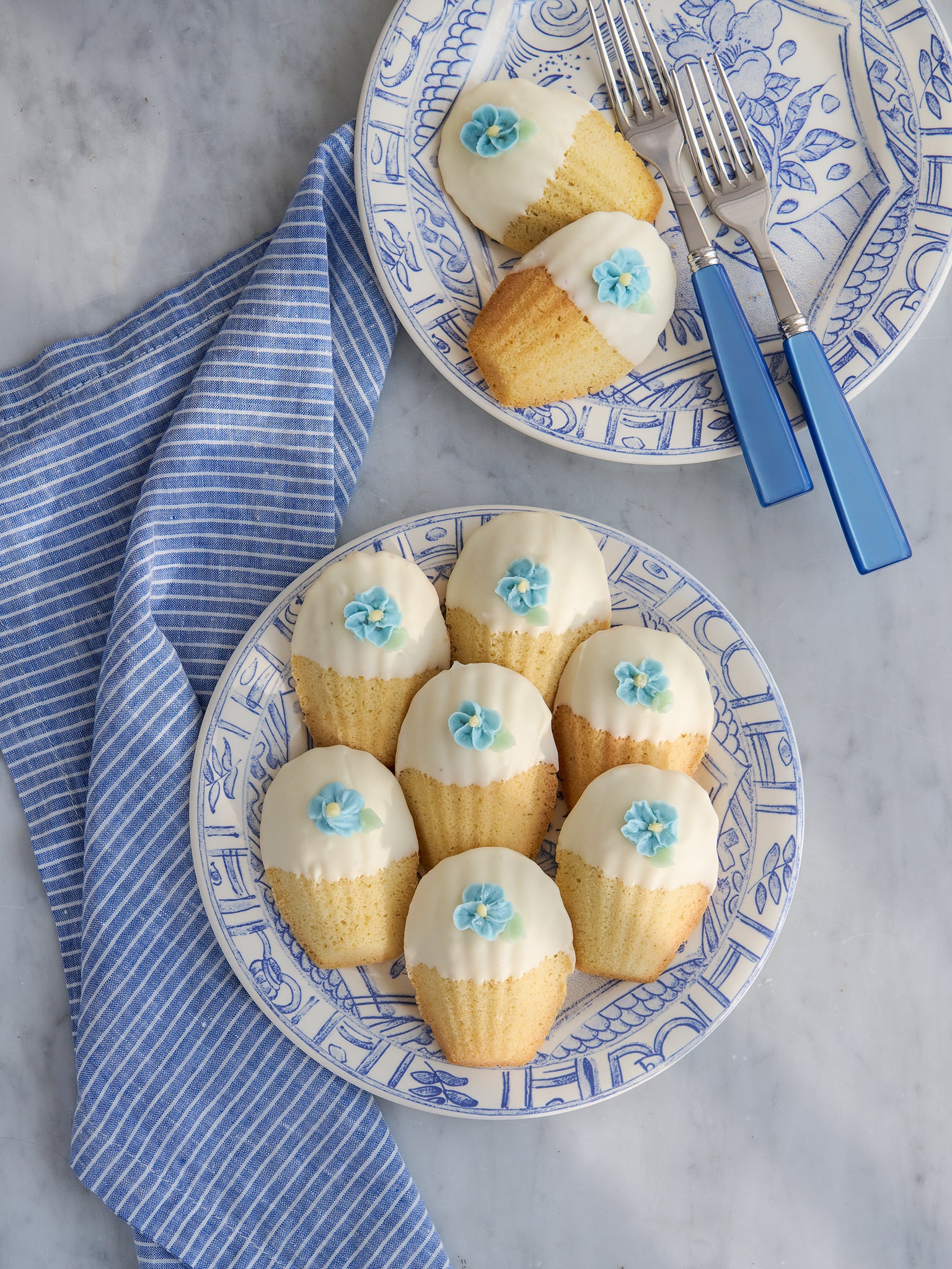Forget-Me-Not Madeleines|Weston Table