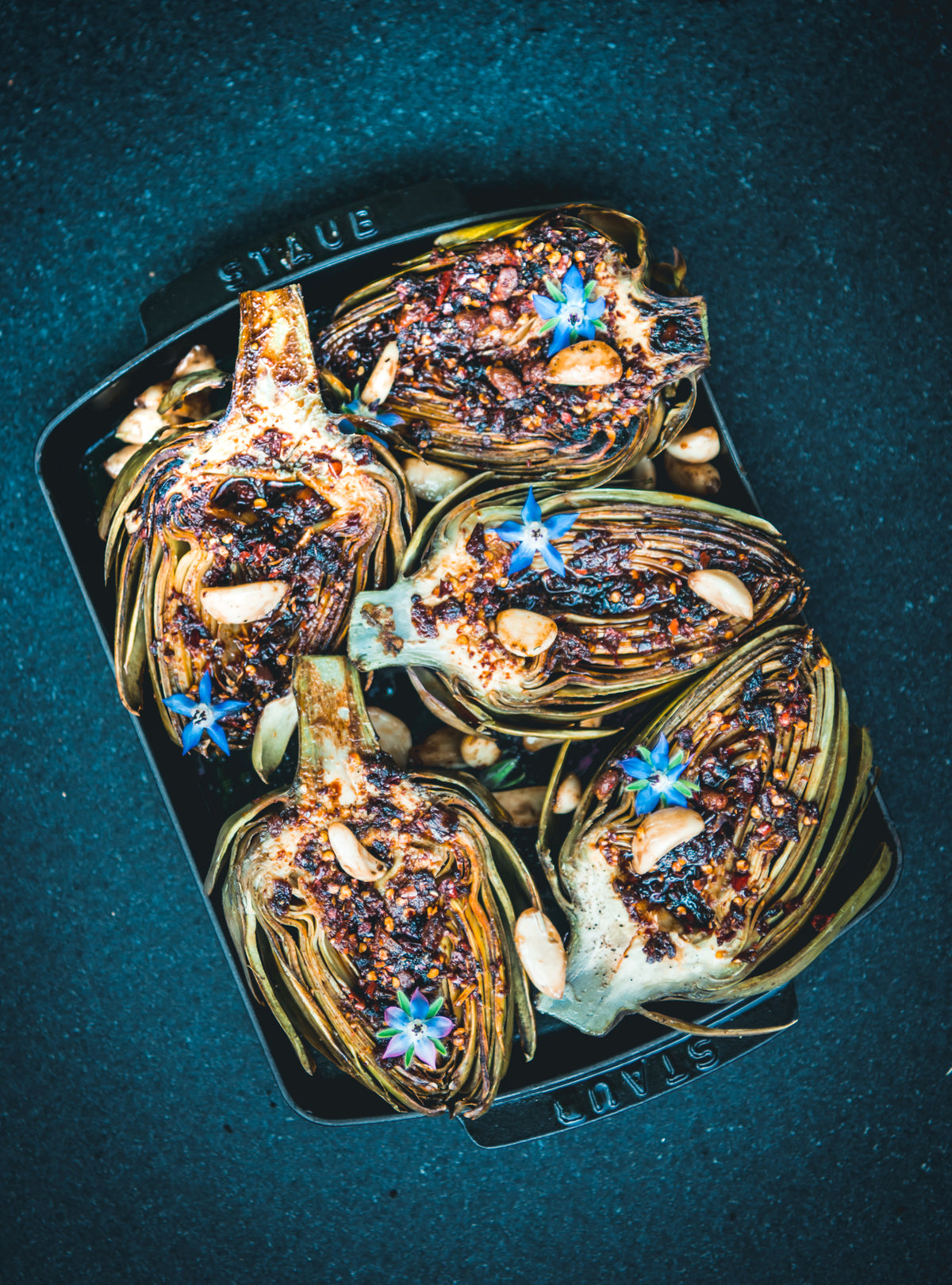 OFYR Grilled Artichokes with Chili Crisp Recipe Weston Table