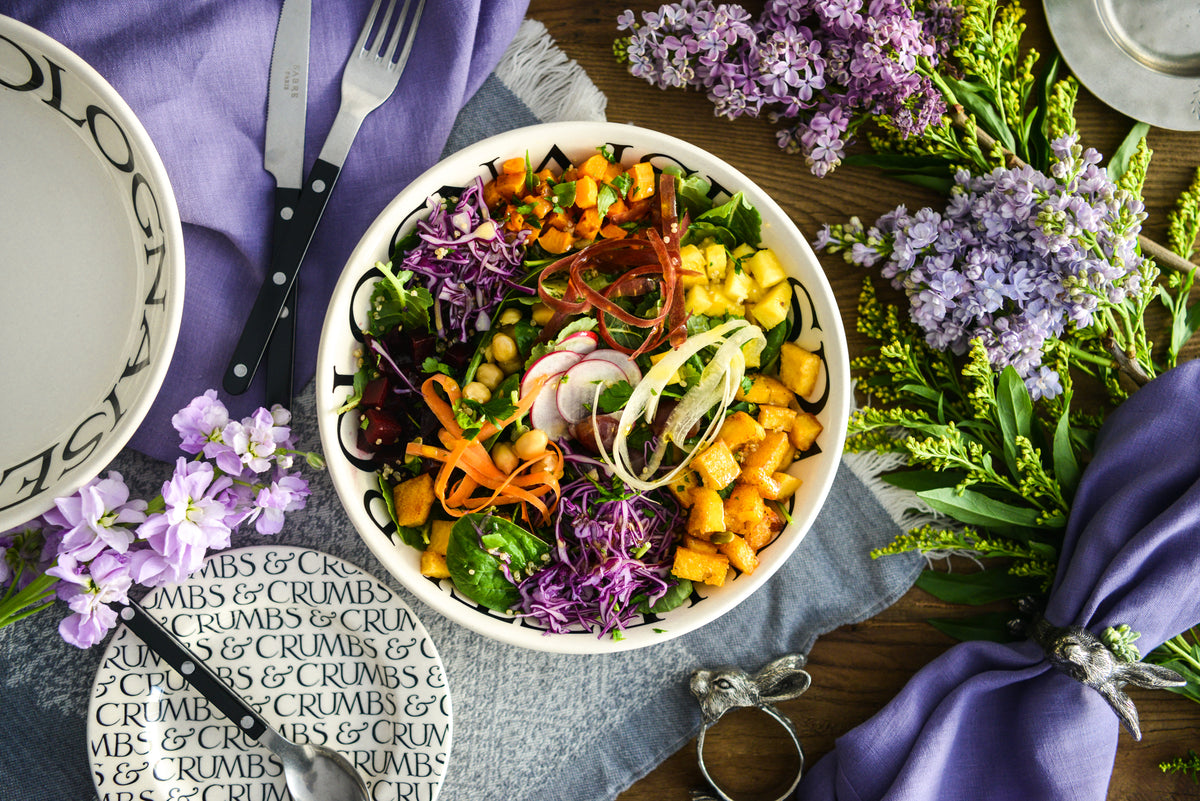 Organic Power Bowl with Orange Ginger Vinaigrette | Weston Table