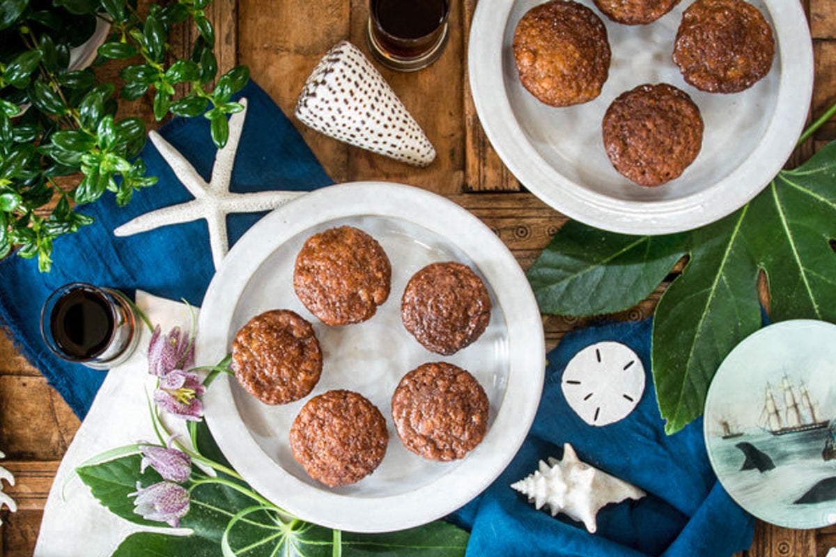 PIrate-Key-Banana-Rum-Cakes-Recipe-Weston-Table-