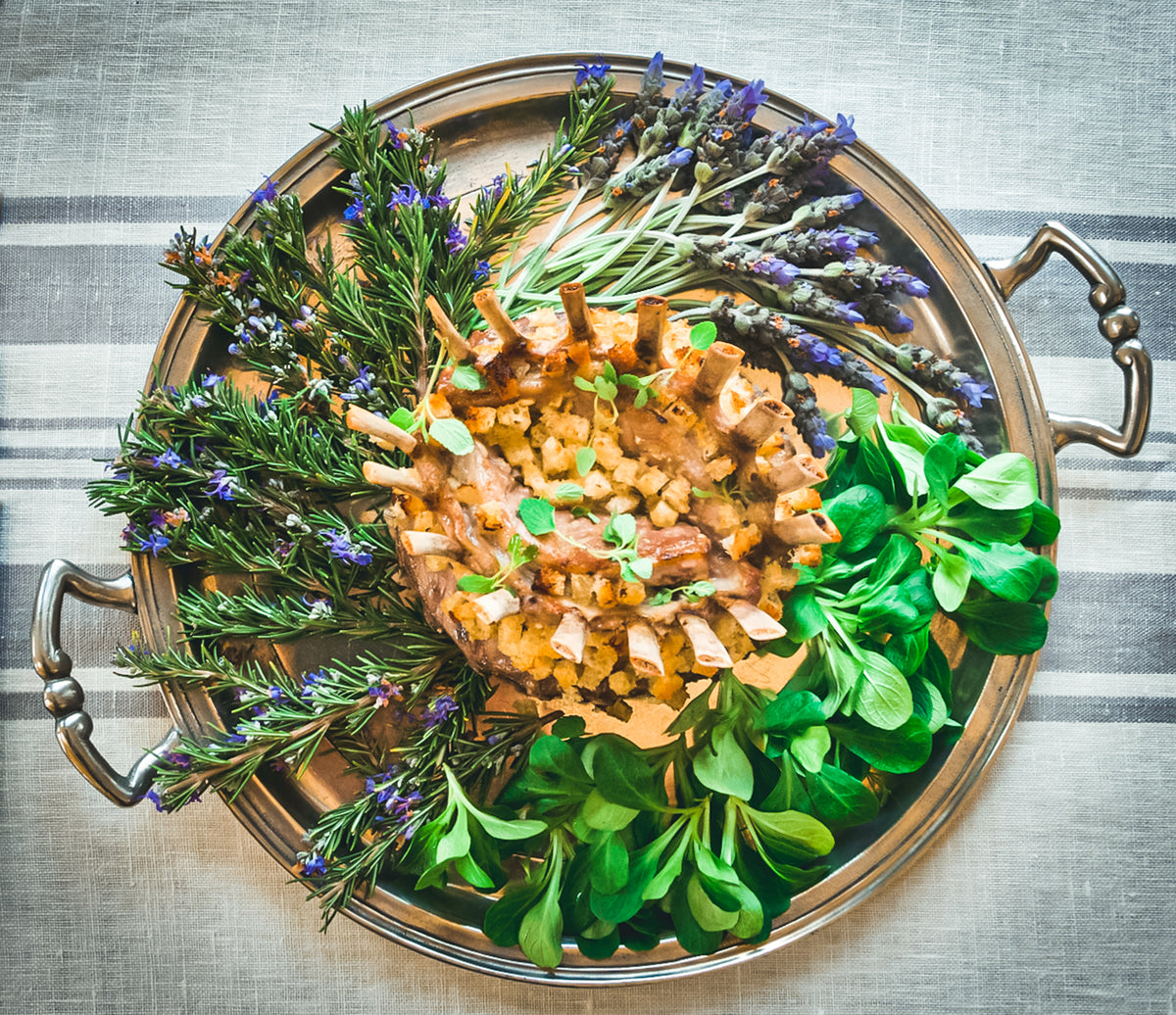 Rack of Lamb with Dijon Herb Coating | Weston Table