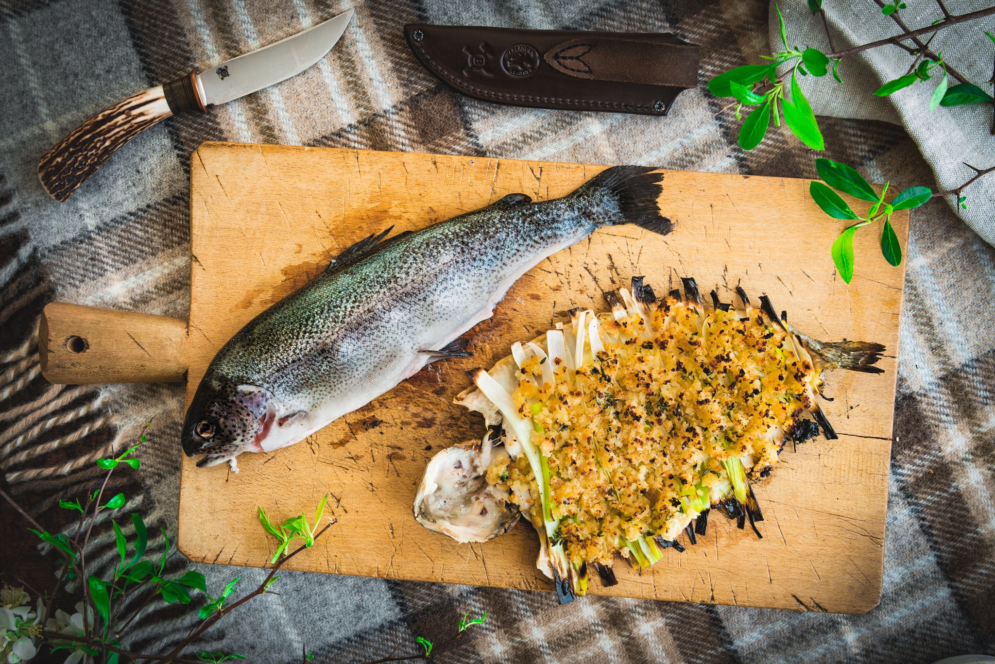 Rainbow Trout with Leeks | Weston Table
