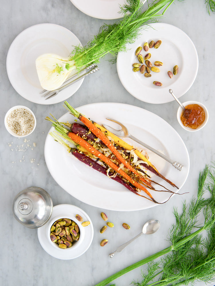 Roasted Carrots with Maple Labne|Weston Table