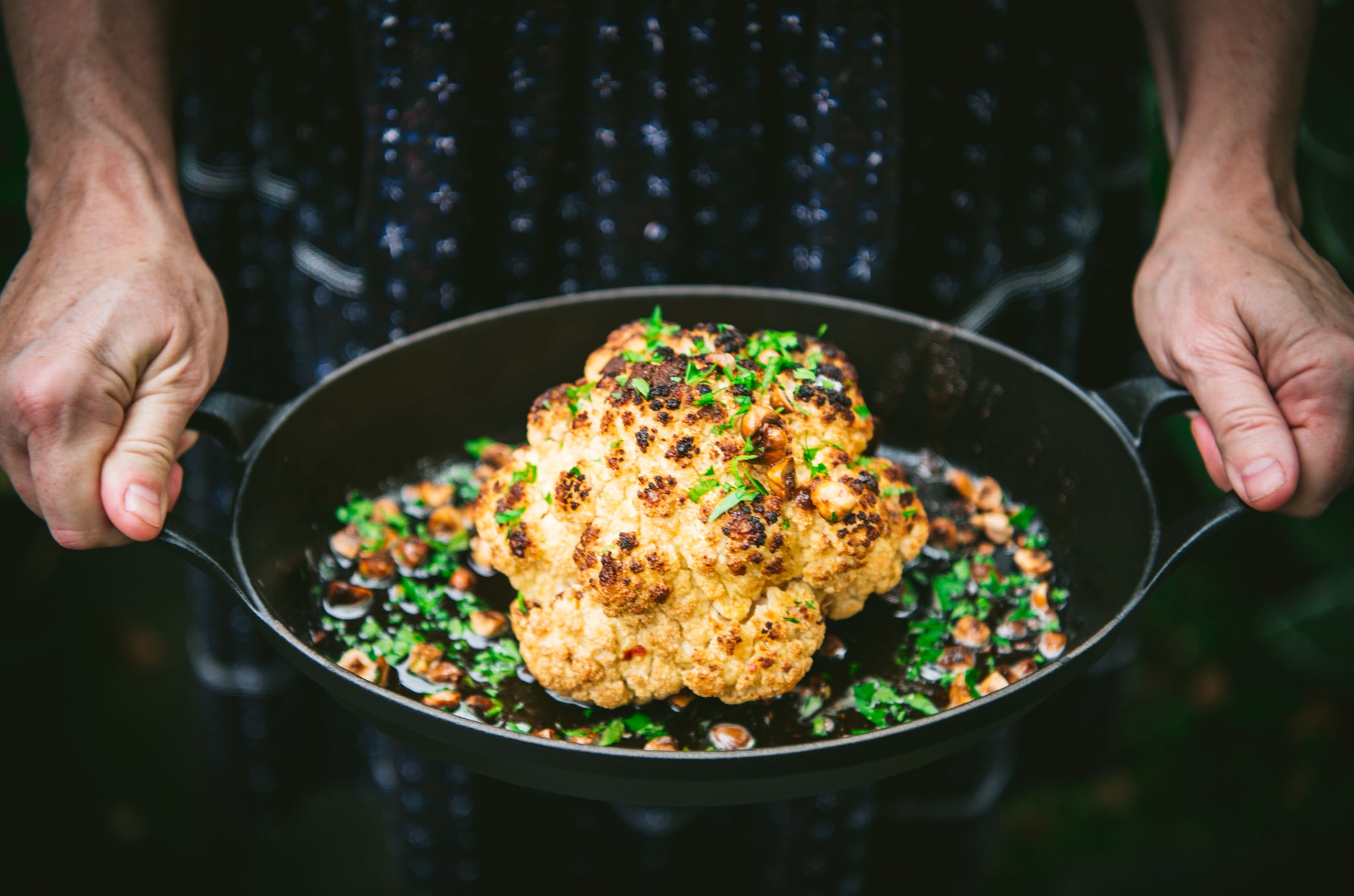 Roasted Whole Cauliflower with Hazelnut Brown Butter | Weston Table