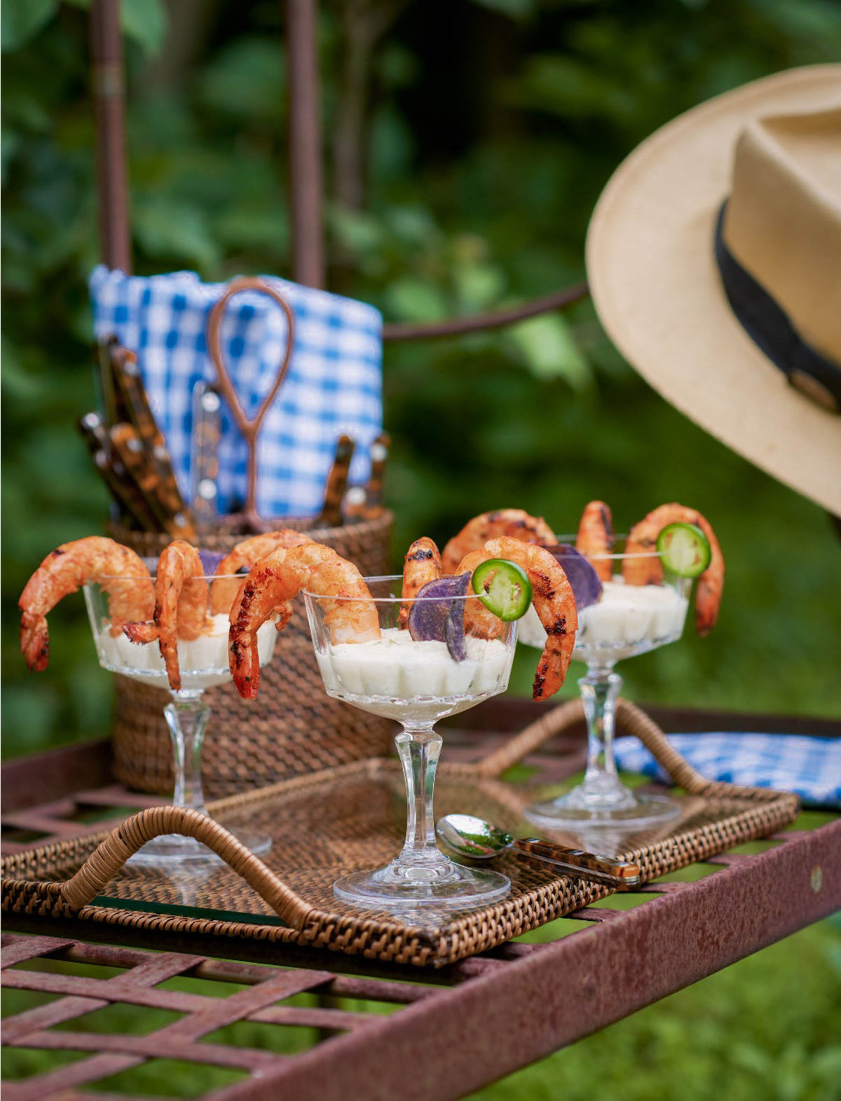 OFYR Grilled Chipotle Shrimp & Jalapeño Cheddar Grits|Weston Table