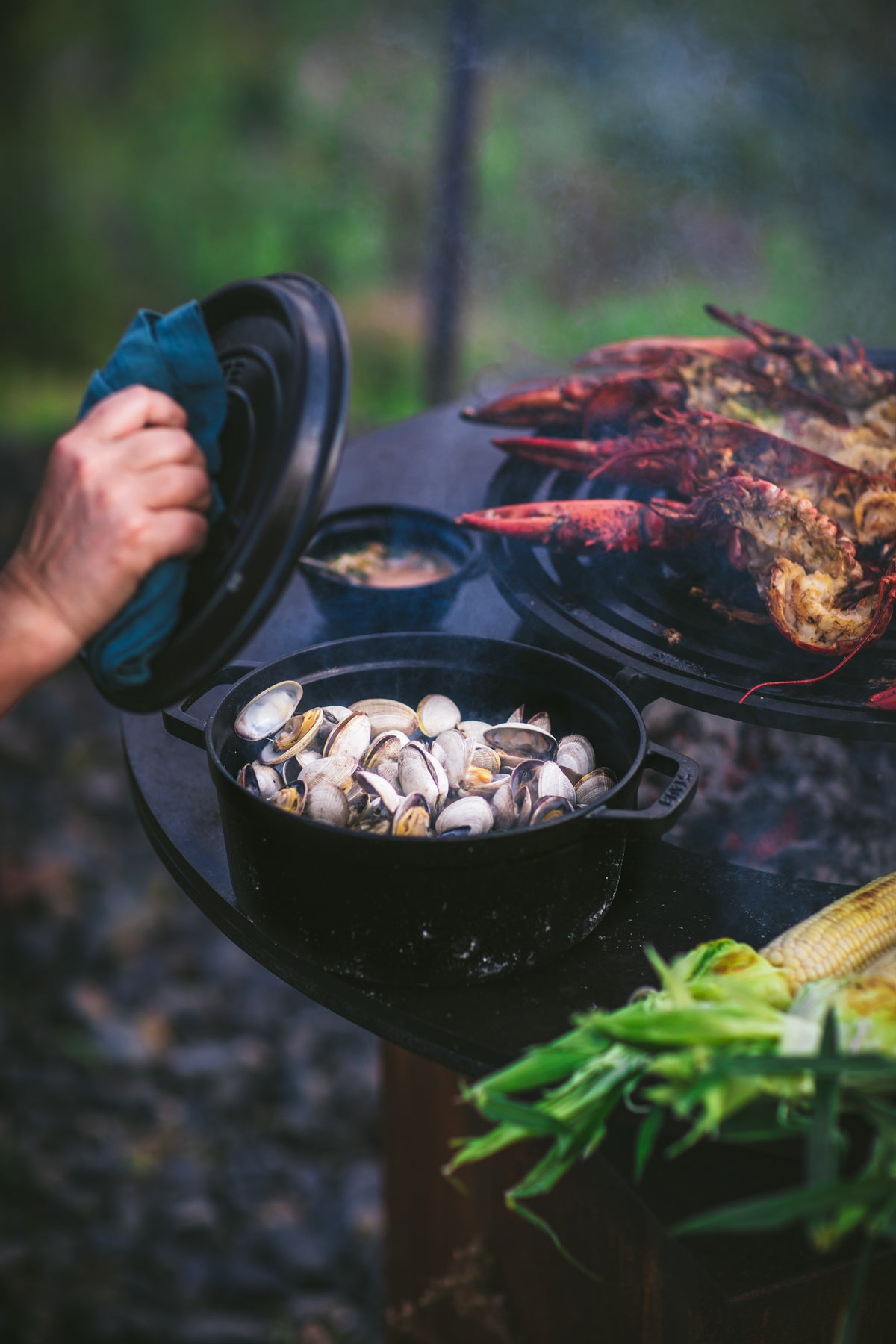 OFYR Open Fire Clambake Recipe Weston Table
