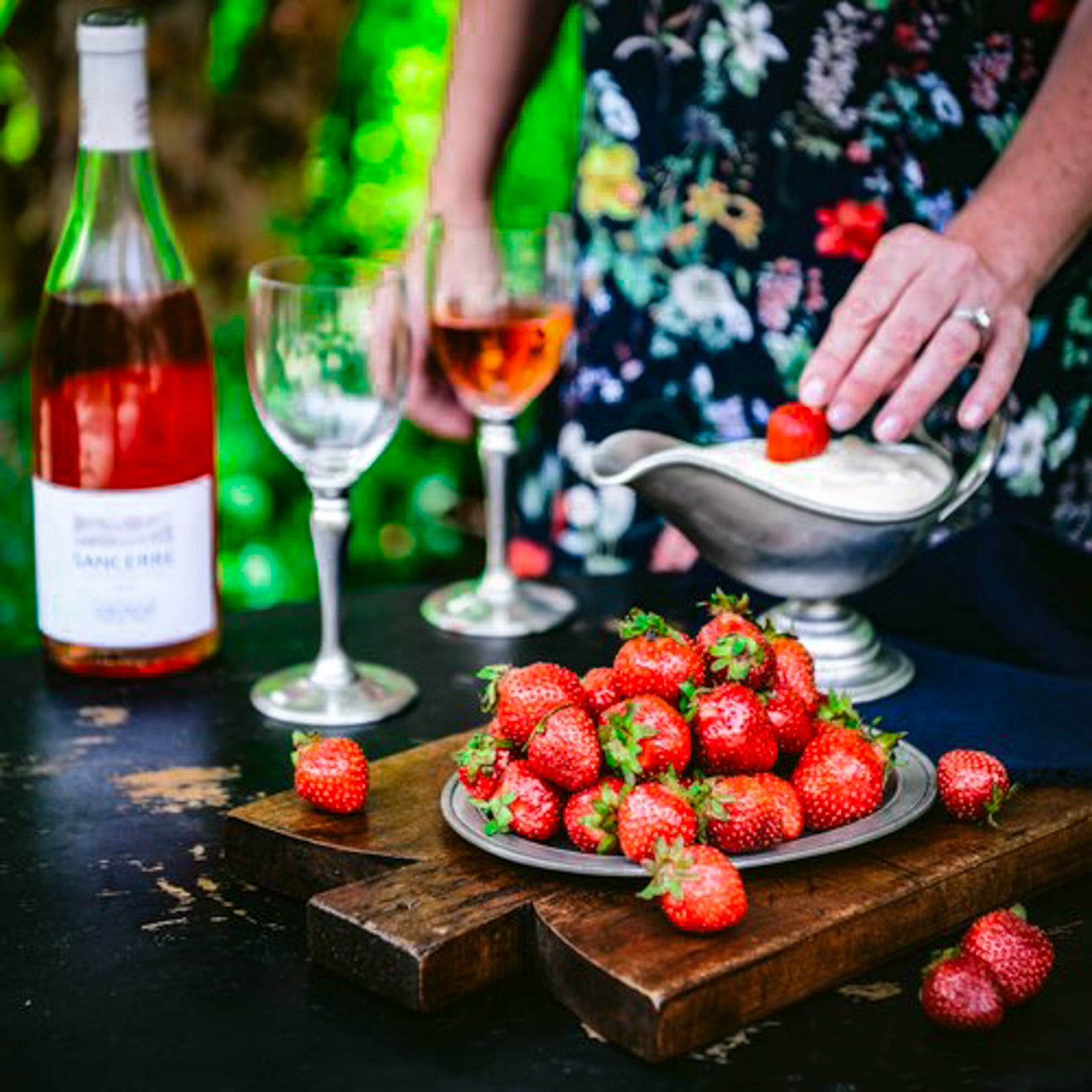Strawberries Romanoff | Weston Table