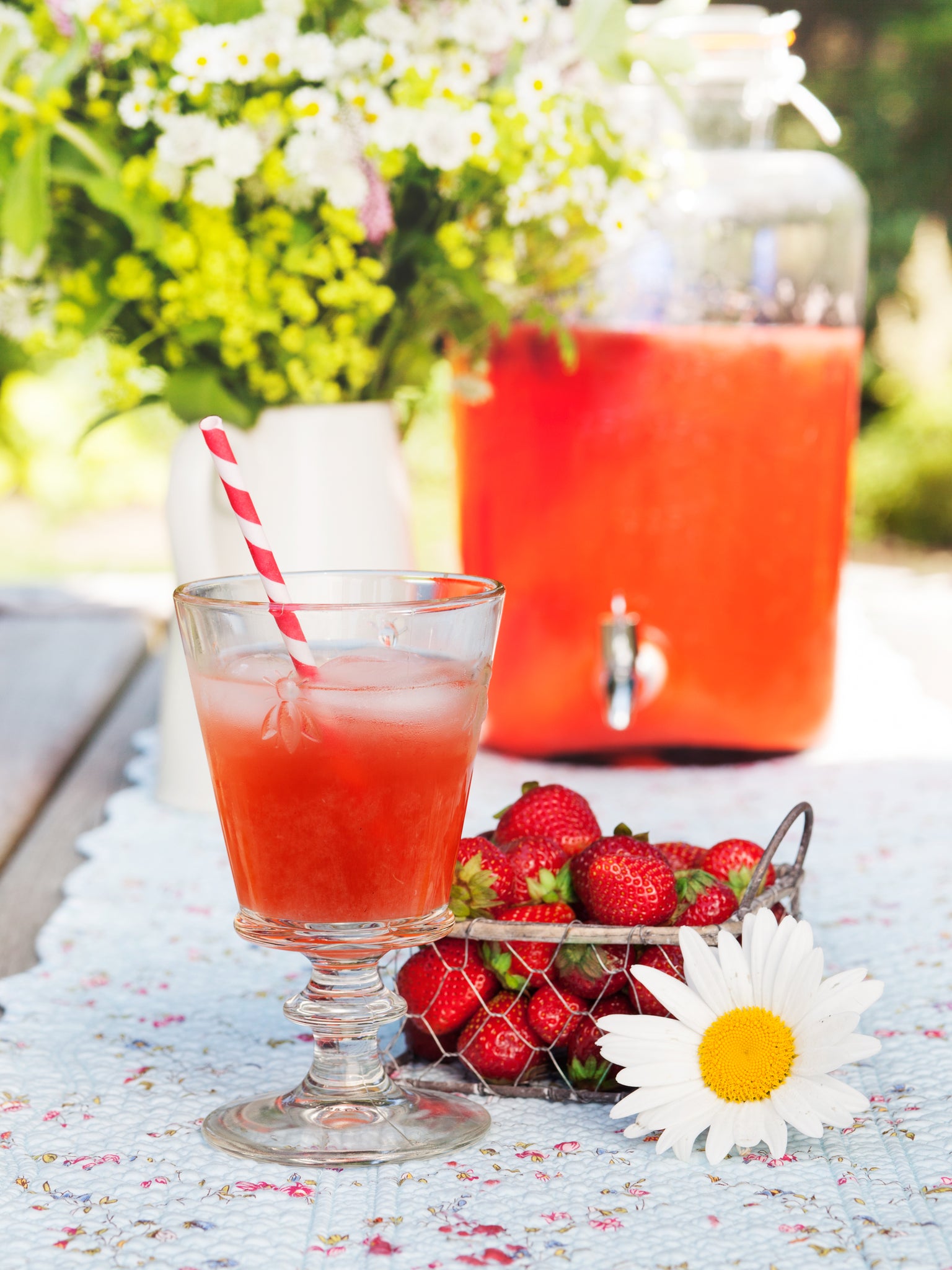 El Guapo Ponchatoula Strawberry Lemonade | Weston Table