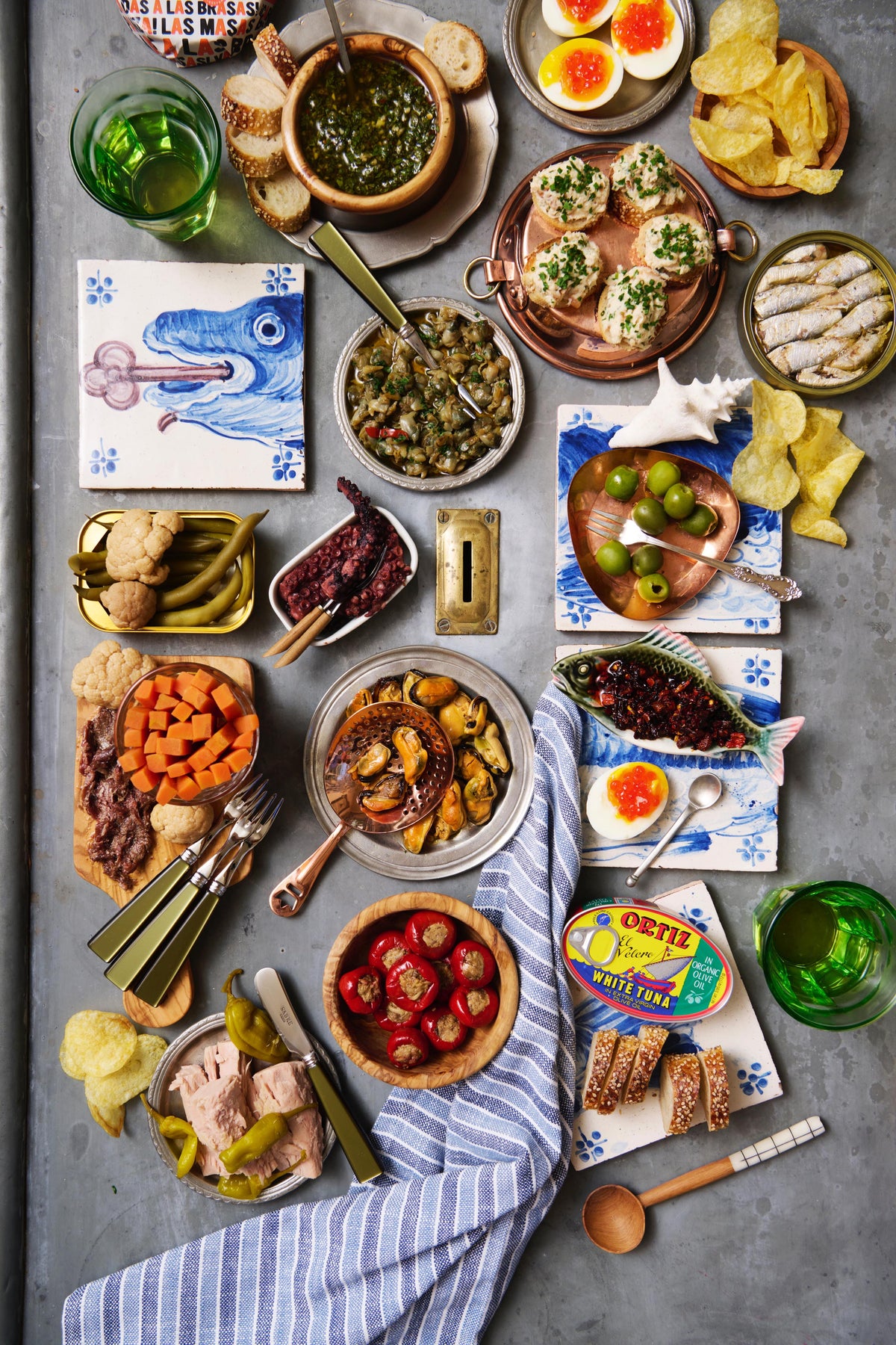 Seas the Day Tinned Fish Board|Weston Table