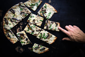  Truffle Cheese and Portobello Mushroom Pizza | Weston Table 
