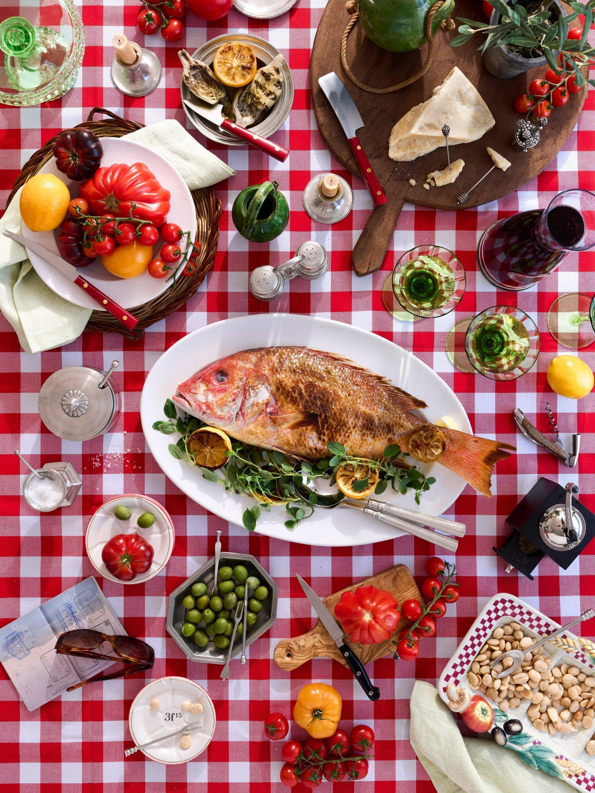 Grilled Red Snapper with Herbs | Weston Table
