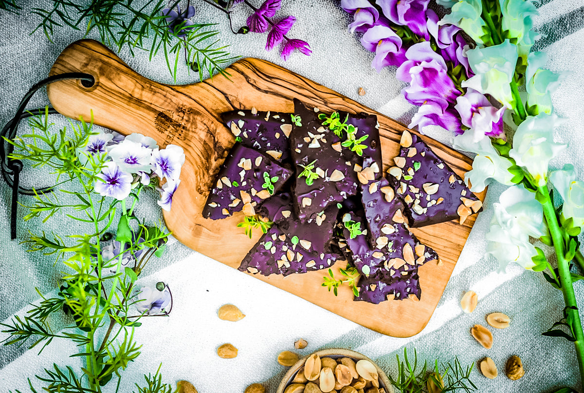 Veronica's Thyme Peanut Chocolate Bark | Weston Table