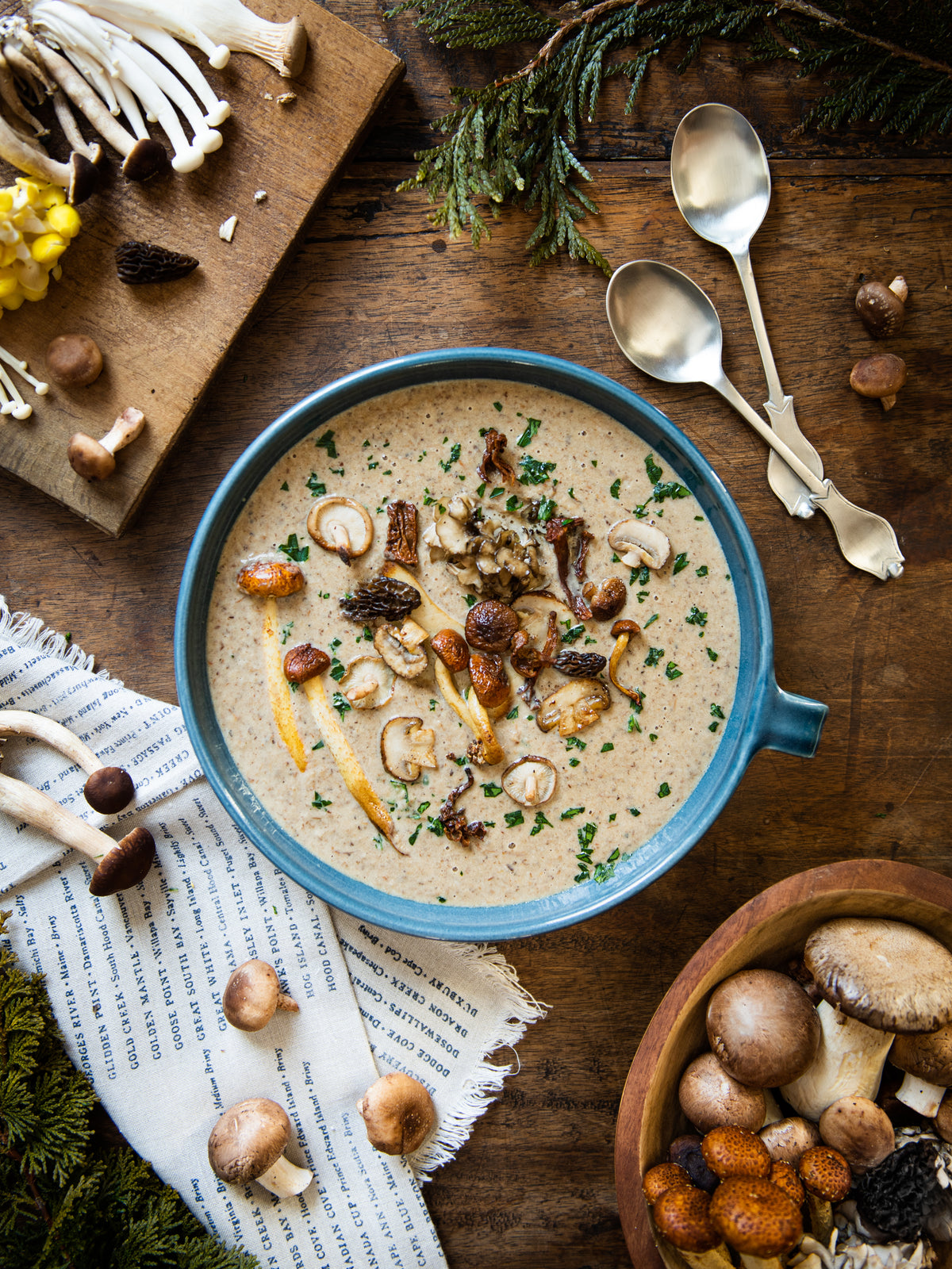 Woodsy Wild Mushroom Soup Recipe|Weston Table