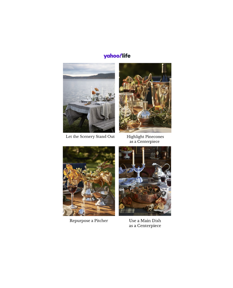 Yahoo Life: 60 Beautiful Thanksgiving Centerpiece Ideas to Top Off Your Table