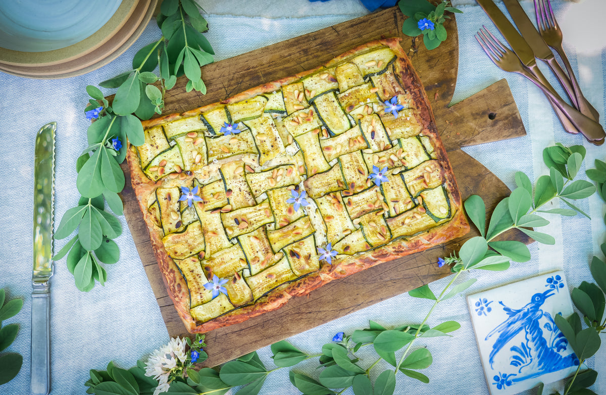 Zucchini Lattice Tart | Weston Table
