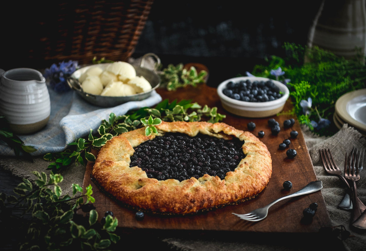 Blueberry Cassis Galette | Weston Table
