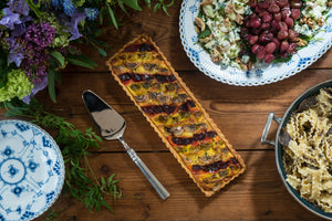  Goat Cheese Tart with Beets and Herbs | Weston Table 
