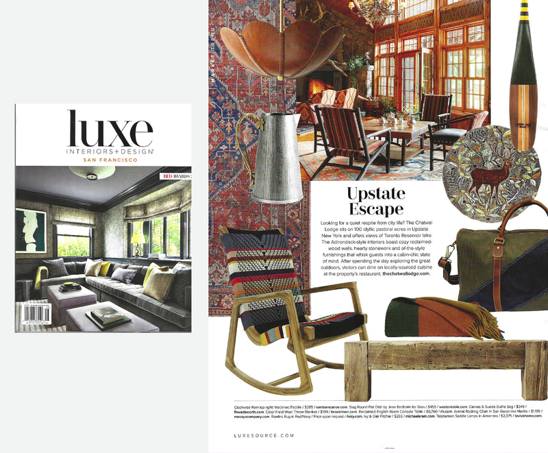 luxe Interiors & Design: Upstate Escape