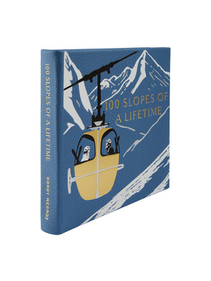  100 Slopes of a Lifetime Leather Bound Edition Weston Table 