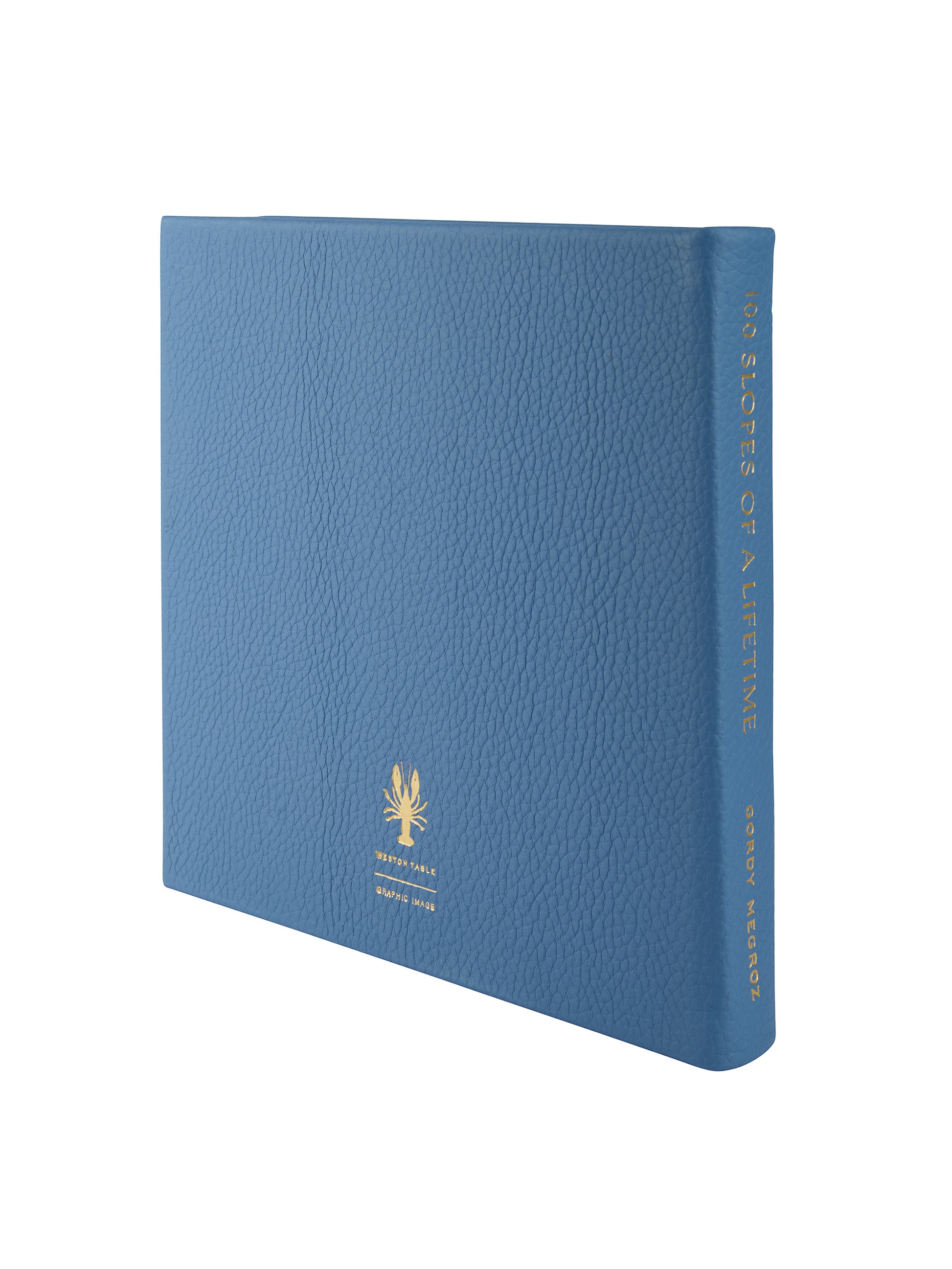 100 Slopes of a Lifetime Leather Bound Edition Weston Table
