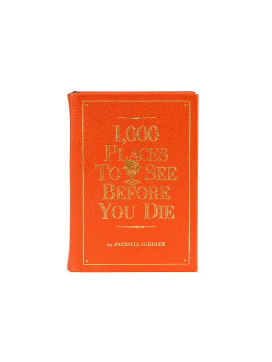 1000 Places to See Before You Die Leather Bound Edition Weston Table