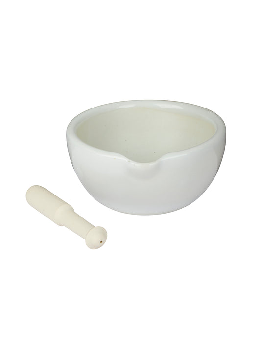 1900 English Ceramic Mortar & Pestle Weston Table