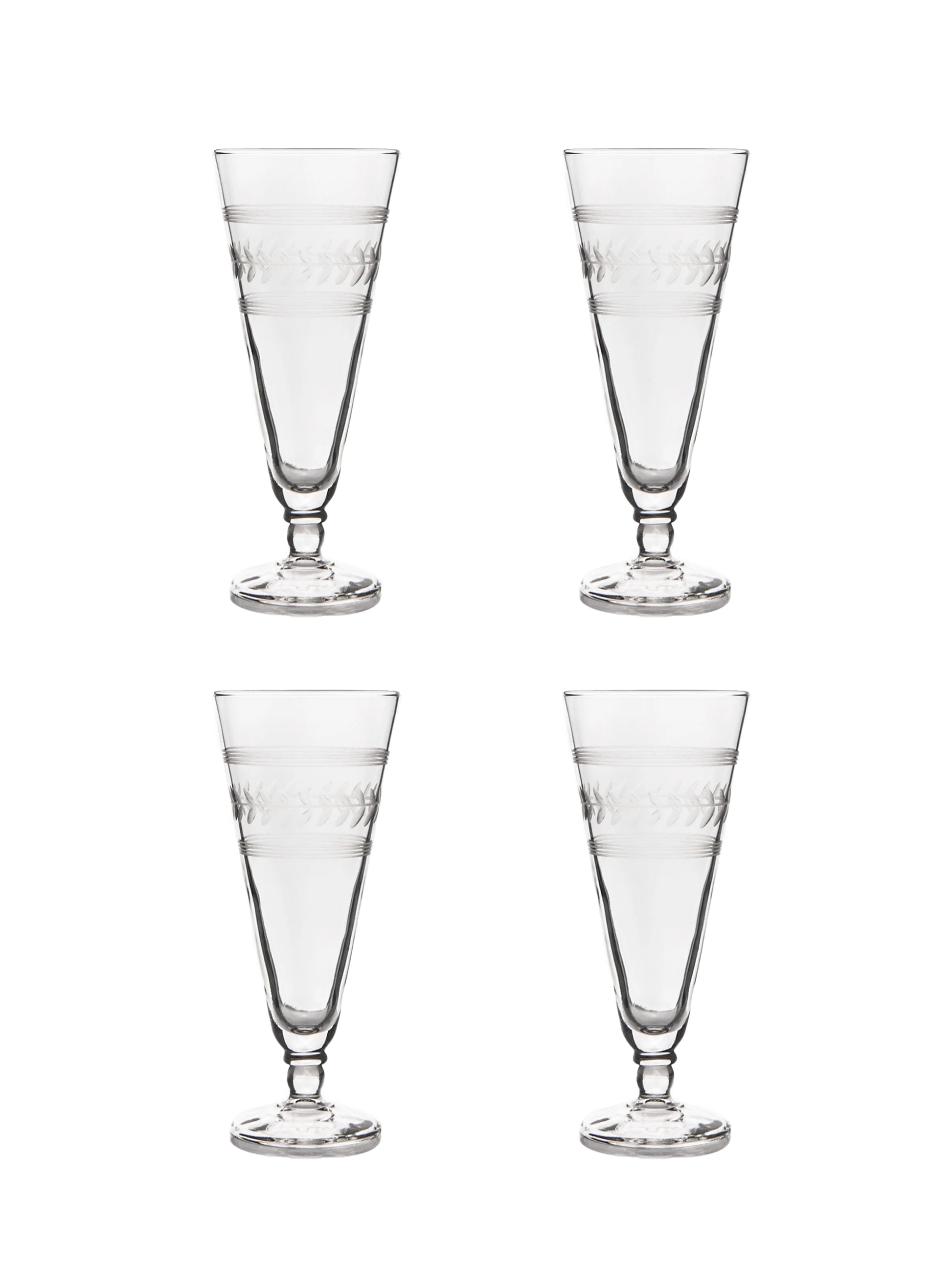 Everyday Drinking Glasses Set of 4 Drinkware Kitchen Collins