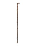 Vintage 19th Century Dog Head Cane with Sterling Silver Collar Weston Table