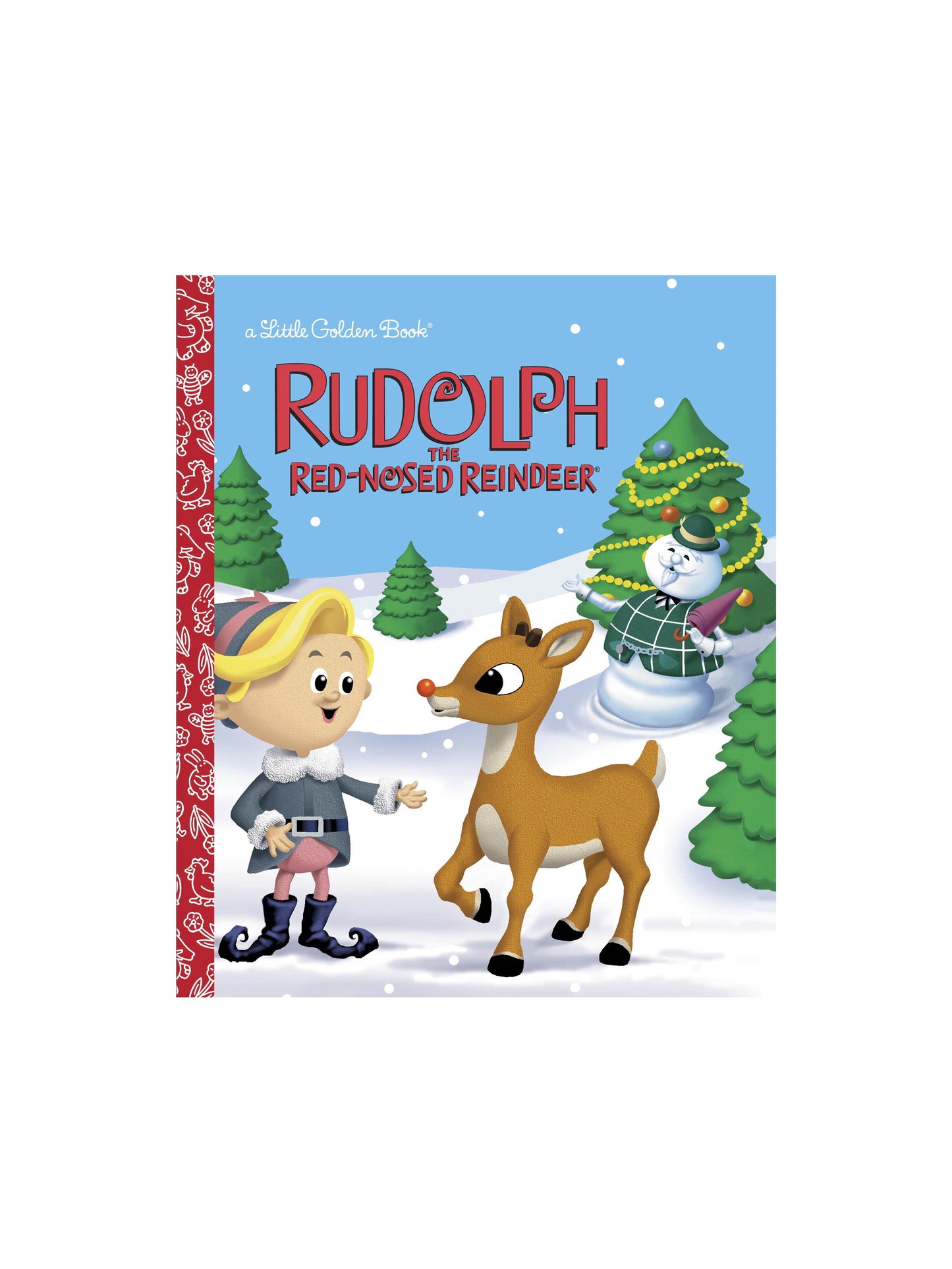 A Little Golden Book Rudolph The Red-Nosed Reindeer Weston Table