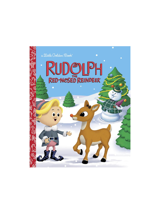 A Little Golden Book Rudolph The Red-Nosed Reindeer Weston Table