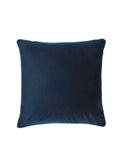 Admiral Navy Velvet Pillow Weston Table