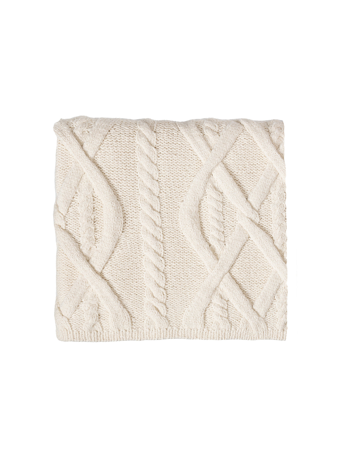 Alicia Adams Alpaca Buckley Throw Ivory Weston Table