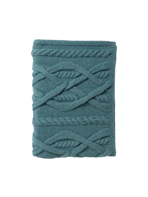  Alicia Adams Alpaca Buckley Throw TealWeston Table 