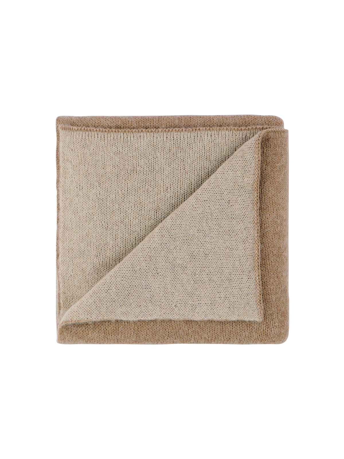 Alicia Adams Alpaca Camel and Beige Aspen Throw Weston Table