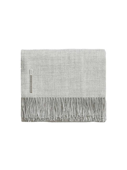 Alicia Adams Alpaca Carbon Classic Throw Weston Table