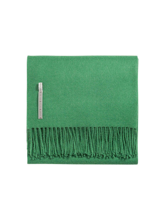Alicia Adams Alpaca Classic Throw Bottle Green Weston Table 