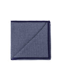 Alicia Adams Alpaca Denim Blue Rib Throw Weston Table