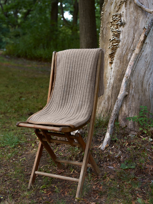 Alicia Adams Alpaca Earth Rib Throw Weston Table 